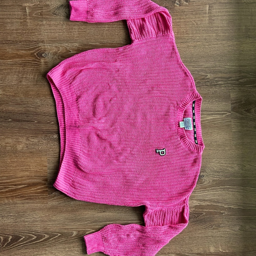 Cute Oversized PINK Pink Sweater